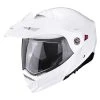 Policarbonato Casco Modulare Scorpion Adx-2 Solid Bianco -Negozio al dettaglio Scorpions scorpion adx2 solid bianco