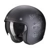 Custom Casco Scorpion Belfast Evo Pique Nero Argento -Negozio al dettaglio Scorpions scorpion belfastevo pique argento