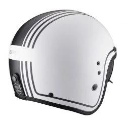 Custom Casco Scorpion Belfast Evo Retrol Bianco Argento 7 Custom Casco Scorpion Belfast Evo Retrol Bianco Argento -Negozio al dettaglio Scorpions scorpion belfastevo retrol bianco 3