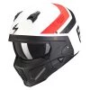 Mentoniera Removibile Casco Scorpion Covert X T-rust Bianco Rosso 2 Mentoniera Removibile Casco Scorpion Covert X T-rust Bianco Rosso -Negozio al dettaglio Scorpions scorpion covertx trust biancorosso
