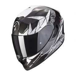 Fibra Casco Scorpion Exo-1400 Carbon Air Aranea Bianco