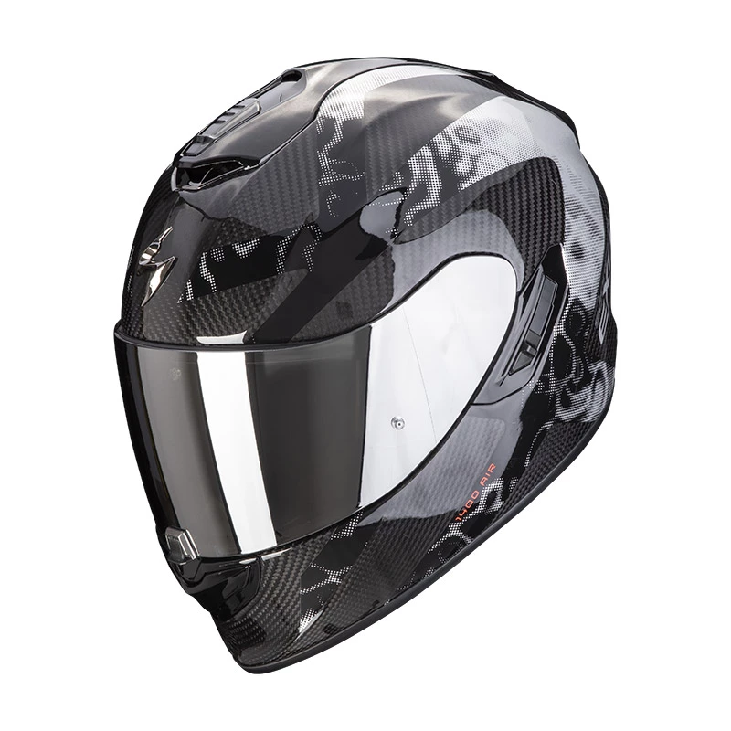 Fibra Casco Scorpion Exo-1400 Carbon Air Cloner Argento 3 Fibra Casco Scorpion Exo-1400 Carbon Air Cloner Argento