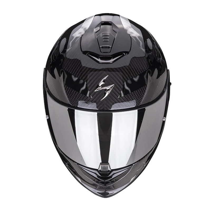 Fibra Casco Scorpion Exo-1400 Carbon Air Cloner Argento 4 Fibra Casco Scorpion Exo-1400 Carbon Air Cloner Argento - immagine 2