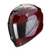 Fibra Casco Scorpion Exo-1400 Carbon Air Solid Rosso -Negozio al dettaglio Scorpions scorpion exo1400 carbon air rosso