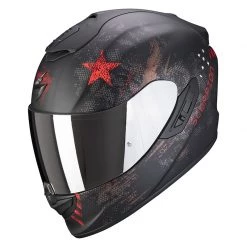 Fibra Casco Scorpion Exo 1400 Air Asio Nero Rosso