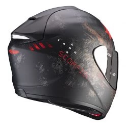 Fibra Casco Scorpion Exo 1400 Air Asio Nero Rosso 7 Fibra Casco Scorpion Exo 1400 Air Asio Nero Rosso -Negozio al dettaglio Scorpions scorpion exo1400air asio rosso 3