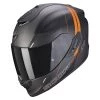 Fibra Casco Scorpion Exo 1400 Carbon Air Drik Arancio -Negozio al dettaglio Scorpions scorpion exo1400air carbon drik arancio
