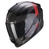 Fibra Casco Scorpion Exo 1400 Carbon Air Drik Rosso -Negozio al dettaglio Scorpions scorpion exo1400air carbon drik rosso