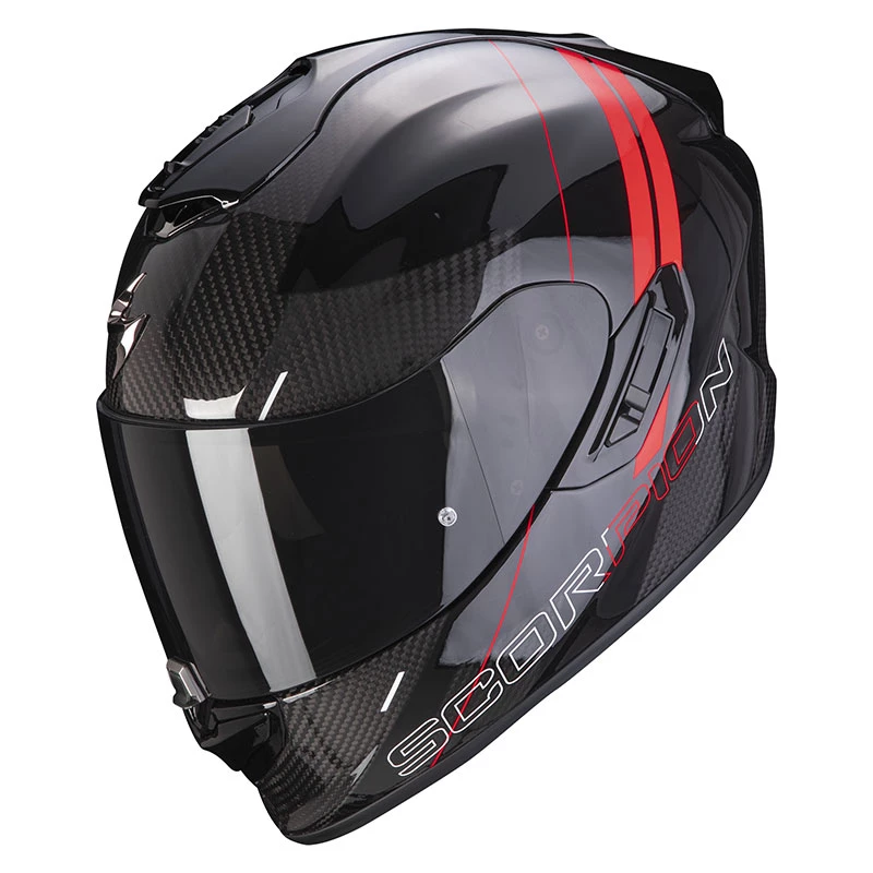 Fibra Casco Scorpion Exo 1400 Carbon Air Drik Rosso 3 Fibra Casco Scorpion Exo 1400 Carbon Air Drik Rosso