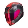 Fibra Casco Scorpion Exo 1400 Air Corsa Nero Rosso -Negozio al dettaglio Scorpions scorpion exo1400air corsa rosso