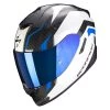 Fibra Casco Scorpion Exo 1400 Air Fortuna Bianco Blu 2 Fibra Casco Scorpion Exo 1400 Air Fortuna Bianco Blu -Negozio al dettaglio Scorpions scorpion exo1400air fortuna blubianco