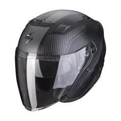Policarbonato Casco Scorpion Exo 230 Condor Nero Opaco Argento