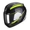 Policarbonato Casco Scorpion Exo 390 Sting Nero Giallo Neon -Negozio al dettaglio Scorpions scorpion exo390 sting giallo