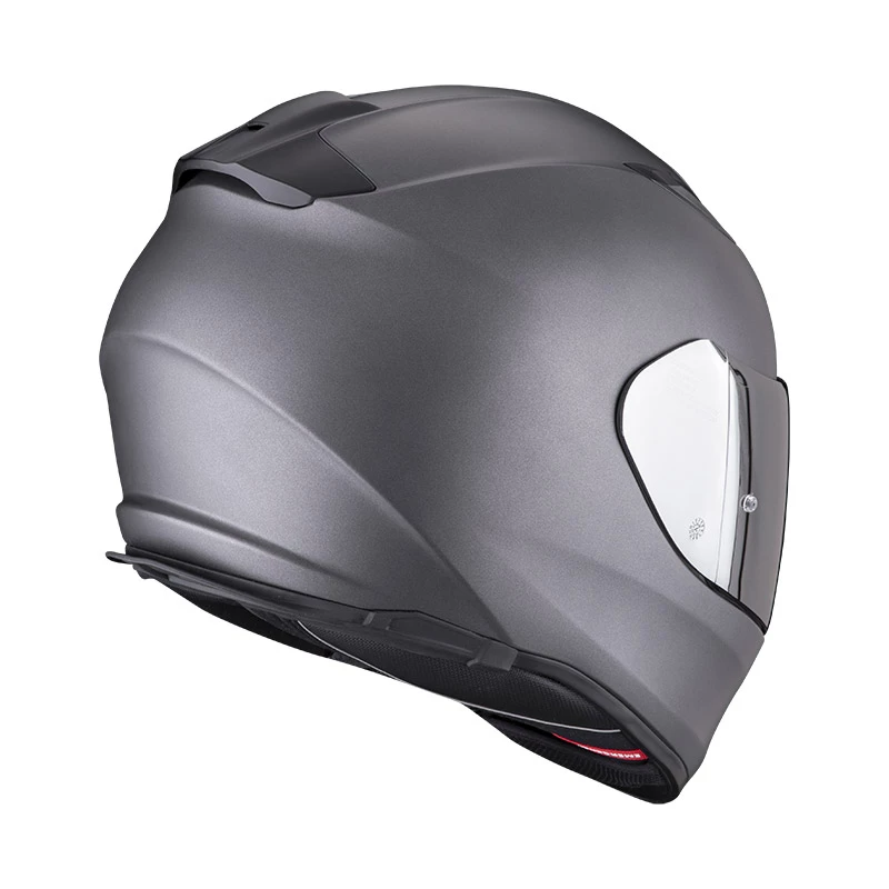 Policarbonato Casco Scorpion Exo 491 Solid Antracite Opaco 5 Policarbonato Casco Scorpion Exo 491 Solid Antracite Opaco - immagine 3
