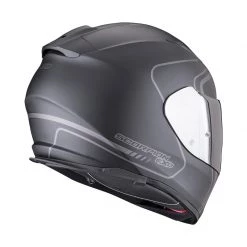Policarbonato Casco Scorpion Exo 491 West Nero Opaco Argento 7 Policarbonato Casco Scorpion Exo 491 West Nero Opaco Argento -Negozio al dettaglio Scorpions scorpion exo491 west nerosilver 3