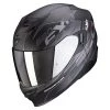 Policarbonato Casco Scorpion Exo 520 Air Cover Nero Argento -Negozio al dettaglio Scorpions scorpion exo520air cover nero