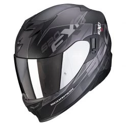 Policarbonato Casco Scorpion Exo 520 Air Cover Nero Argento