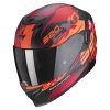 Policarbonato Casco Scorpion Exo 520 Air Cover Nero Rosso -Negozio al dettaglio Scorpions scorpion exo520air cover rosso