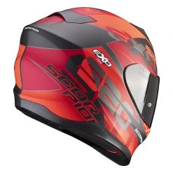 Policarbonato Casco Scorpion Exo 520 Air Cover Nero Rosso -Negozio al dettaglio Scorpions scorpion exo520air cover rosso 3