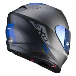 Policarbonato Casco Scorpion Exo 520 Air Laten Nero Blu 7 Policarbonato Casco Scorpion Exo 520 Air Laten Nero Blu -Negozio al dettaglio Scorpions scorpion exo520air laten blu 3