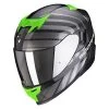 Policarbonato Casco Scorpion Exo 520 Air Shade Nero Verde -Negozio al dettaglio Scorpions scorpion exo520air shade verde