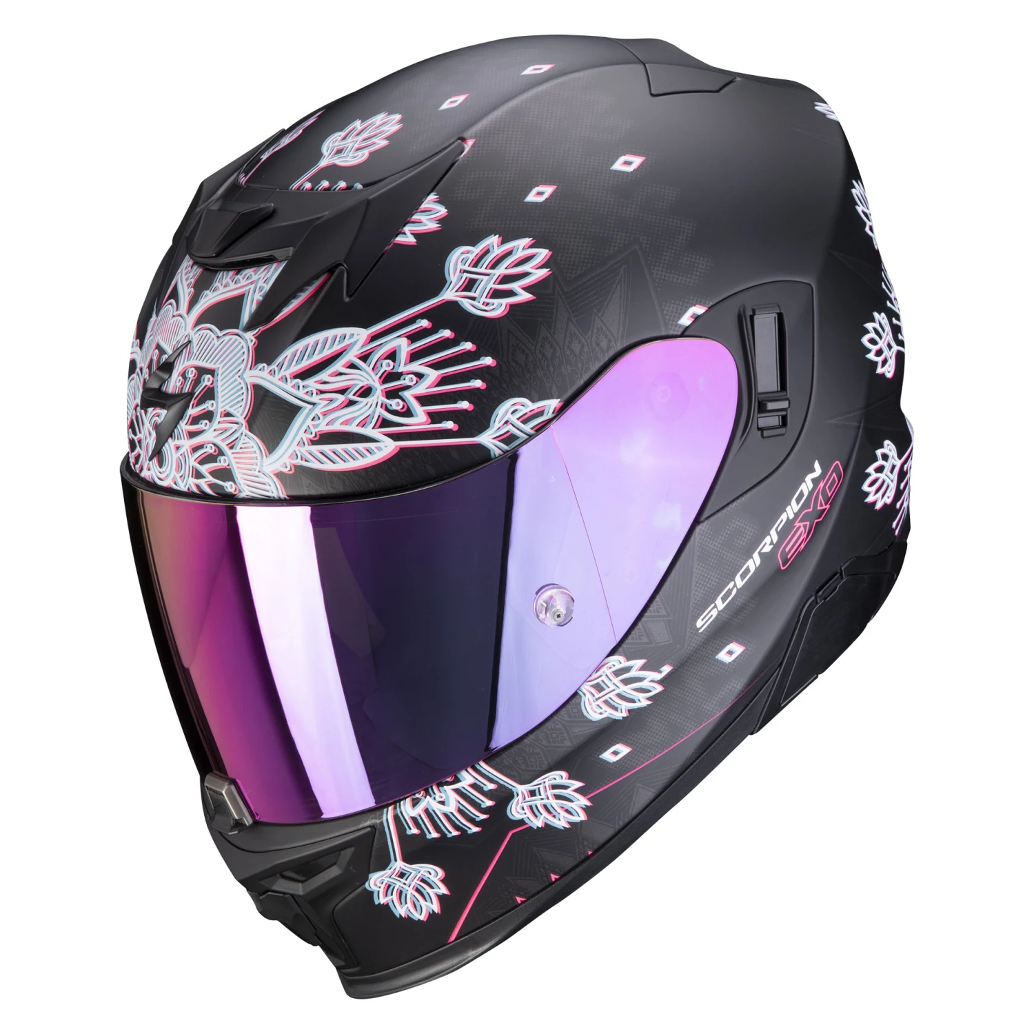 Policarbonato Casco Scorpion Exo 520 Air Tina Nero Argento 3 Policarbonato Casco Scorpion Exo 520 Air Tina Nero Argento