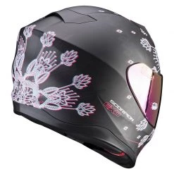 Policarbonato Casco Scorpion Exo 520 Air Tina Nero Argento 7 Policarbonato Casco Scorpion Exo 520 Air Tina Nero Argento -Negozio al dettaglio Scorpions scorpion exo520air tina nero 3