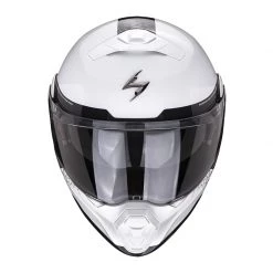 Policarbonato Casco Modulare Scorpion Exo 930 Shot Bianco Nero -Negozio al dettaglio Scorpions scorpion exo930 shot bianco 2