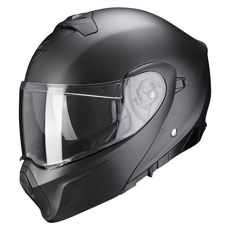 Policarbonato Casco Modulare Scorpion Exo 930 Solid Nero Opaco 3 Policarbonato Casco Modulare Scorpion Exo 930 Solid Nero Opaco