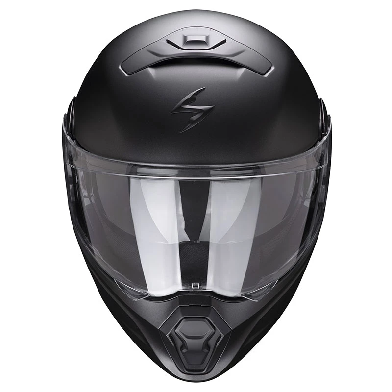 Policarbonato Casco Modulare Scorpion Exo 930 Solid Nero Opaco 5 Policarbonato Casco Modulare Scorpion Exo 930 Solid Nero Opaco - immagine 3