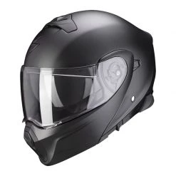 Policarbonato Casco Modulare Scorpion Exo 930 Smart Nero Opaco