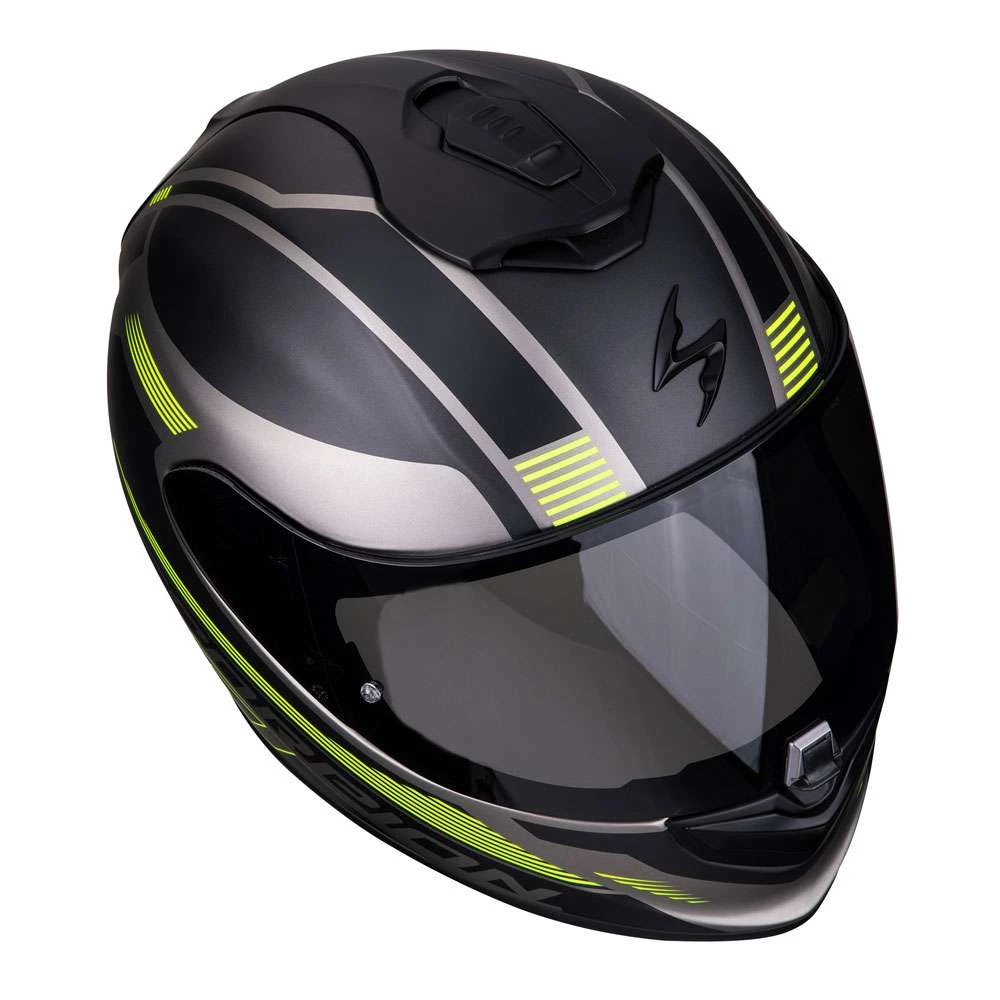 Fibra Casco Integrale Scorpion Exo 1400 Air Free Giallo Opaco 5 Fibra Casco Integrale Scorpion Exo 1400 Air Free Giallo Opaco - immagine 3