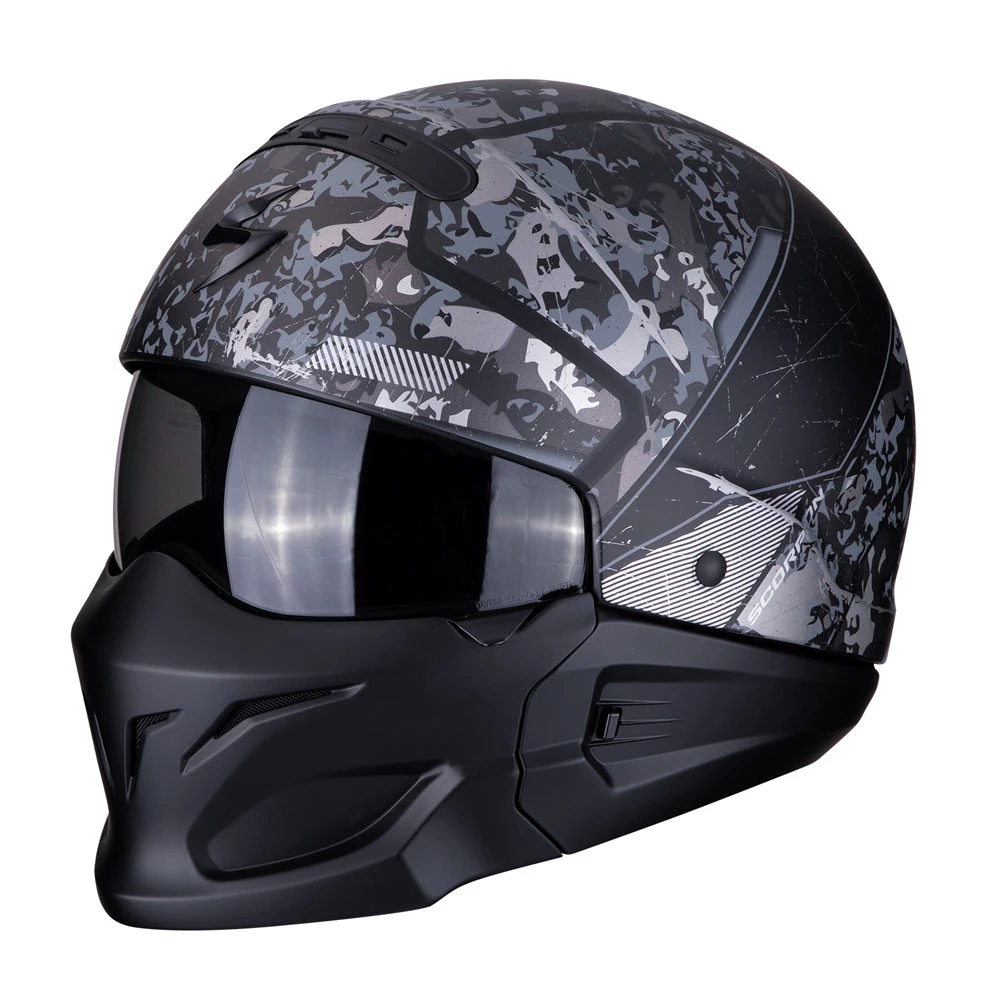 Mentoniera Removibile Scorpion Exo-combat Opex Nero Opaco 3 Mentoniera Removibile Scorpion Exo-combat Opex Nero Opaco