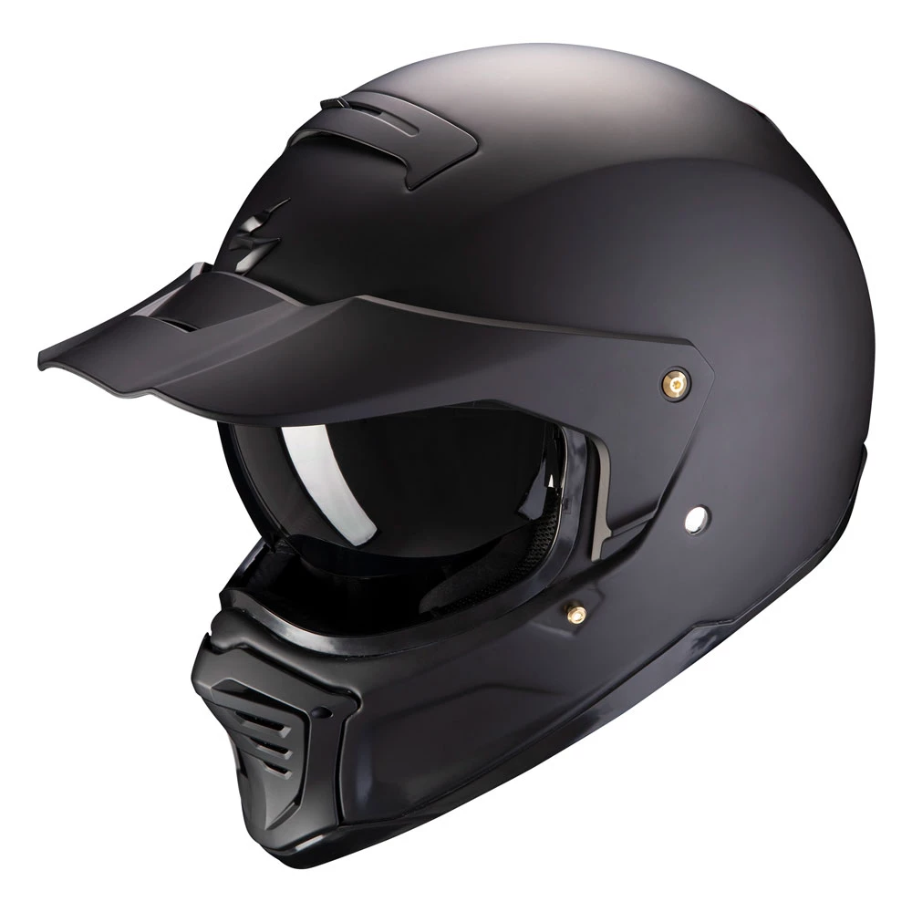 Crosstourer Casco Scorpion Exo Hx1 Solid Nero Matt 4 Crosstourer Casco Scorpion Exo Hx1 Solid Nero Matt - immagine 2