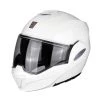 Policarbonato Casco Modulare Scorpion Exo Tech Solid Bianco -Negozio al dettaglio Scorpions scorpion exo tech solid bianco