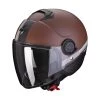 Policarbonato Casco Scorpion Exo City Strada Marrone Opaco Nero 2 Policarbonato Casco Scorpion Exo City Strada Marrone Opaco Nero -Negozio al dettaglio Scorpions scorpion exocity strada marrone