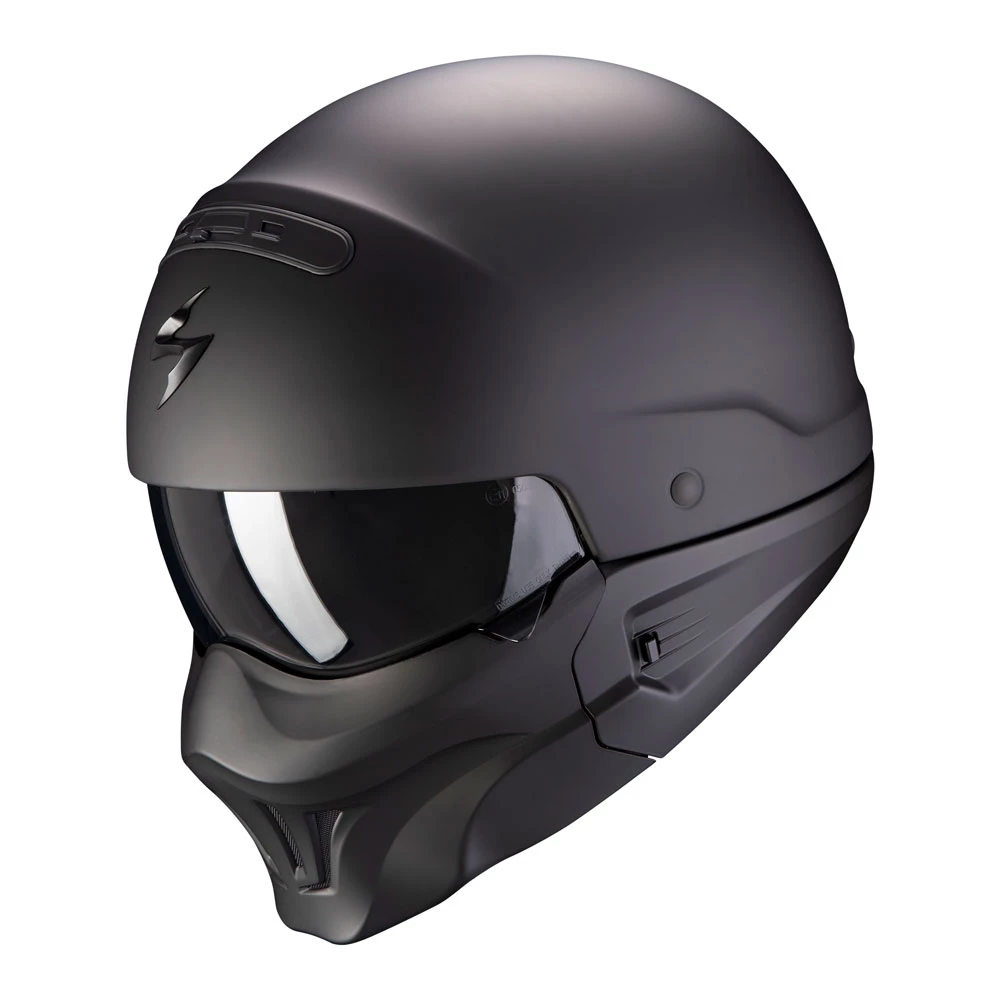 Mentoniera Removibile Casco Scorpion Exo Combat Evo Solid Nero Opaco 3 Mentoniera Removibile Casco Scorpion Exo Combat Evo Solid Nero Opaco