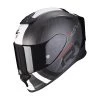 Fibra Casco Scorpion Exo R1 Carbon Air Mg Nero Bianco