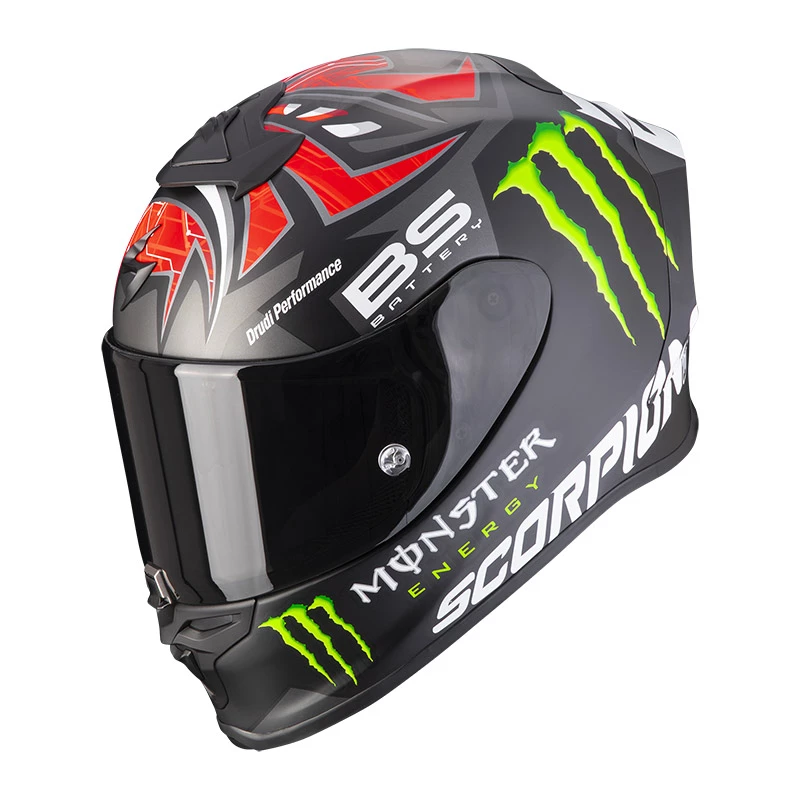 Fibra Scorpion Exo R1 Fabio Monster Replica Nero Rosso 3 Fibra Scorpion Exo R1 Fabio Monster Replica Nero Rosso