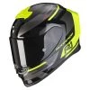 Fibra Casco Scorpion Exo R1 Air Orbis Nero Giallo -Negozio al dettaglio Scorpions scorpion exor1air orbis giallo