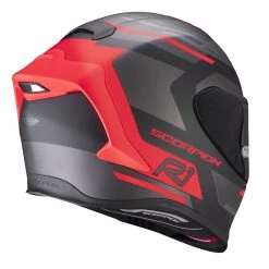 Fibra Casco Scorpion Exo R1 Air Orbis Nero Rosso -Negozio al dettaglio Scorpions scorpion exor1air orbis rosso 3
