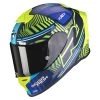 Fibra Casco Scorpion Exo R1 Air Victory Blu Giallo -Negozio al dettaglio Scorpions scorpion exor1air victory gialloblu