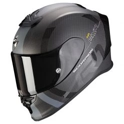Fibra Casco Scorpion Exo R1 Carbon Air Mg Nero Argento