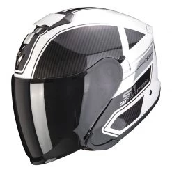 Fibra Casco Scorpion Exo S1 Cross Ville Nero Bianco