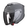 Fibra Casco Jet Scorpion Exo S1 Solid Grigio Cemento