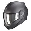 Fibra Casco Modulare Scorpion Exo Tech Carbon Nero Opaco