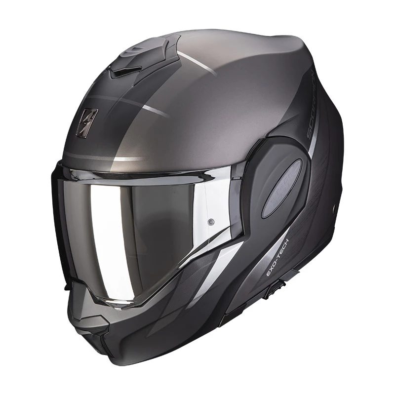 Policarbonato Casco Scorpion Exo Tech Primus Argento Opaco Nero 3 Policarbonato Casco Scorpion Exo Tech Primus Argento Opaco Nero