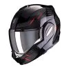 Policarbonato Casco Modulare Scorpion Exo Tech Pulse Rosso