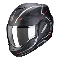 Policarbonato Casco Scorpion Exo Tech Square Nero Rosso -Negozio al dettaglio Scorpions scorpion exotech square nerorosso