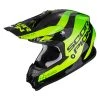 Policarbonato Casco Scorpion Vx-16 Air Soul Nero Verde